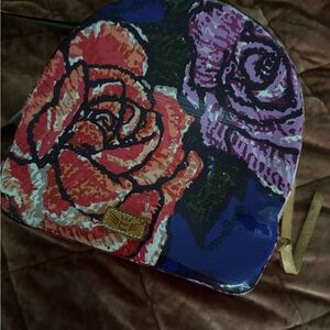 Floral Pattern Backpack